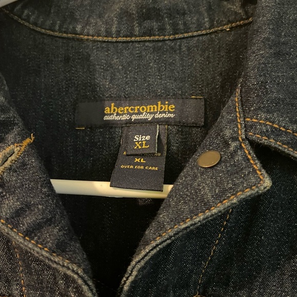 Abercrombie embellished Jean jacket-kids X-large EUC - Picture 5 of 7